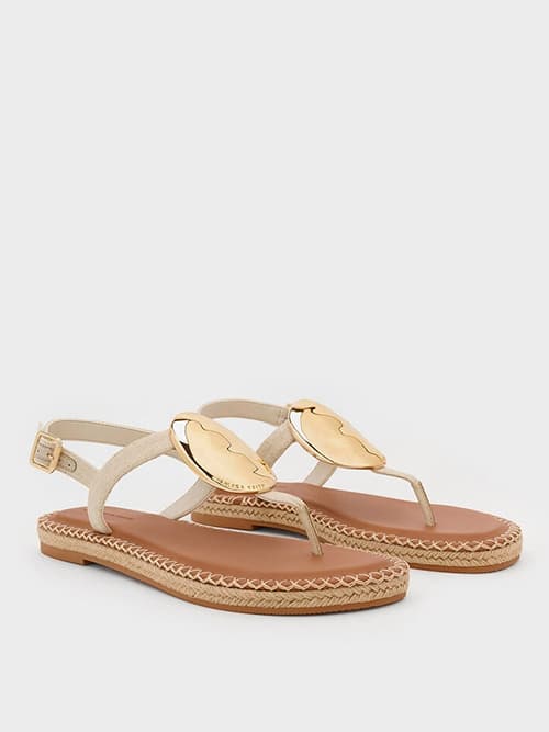 LINEN SANDALS